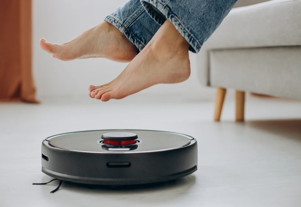 robot vacuum cleaner self emptying